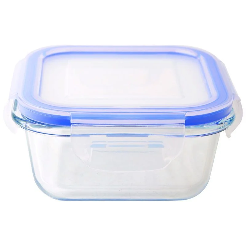 Контейнер для СВЧ из жаропрочного стекла с крышкой из пластика 0,53л, Mallony