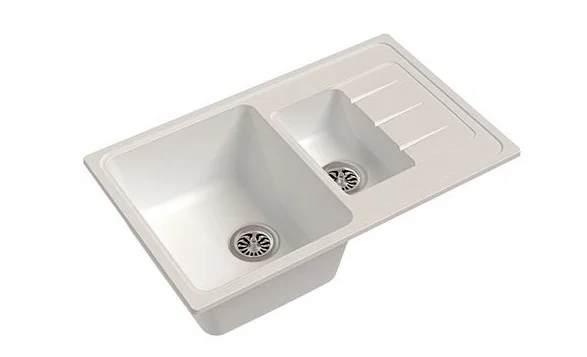 Мойка кварцевая EWIGSTEIN Elegant 60KF с отсеком для разморозки 782*480мм иней