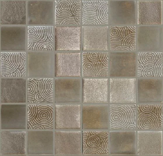 Мозайка Испания MIX D&#201;COR 5*5 Silver 30,7х30,7 (размер чипа 4,8х4,8х0,4)