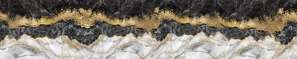 Панель-фартук АВС пластик фотопечать Золотой мрамор 3000*600*1,3мм ПАНЕЛЬПЛАСТ ЛАРДЖ