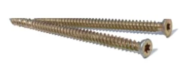 Шуруп по бетону 7,5х112 желтый цинк, шлиц Torx (кор.с ок 40шт) SteelRex