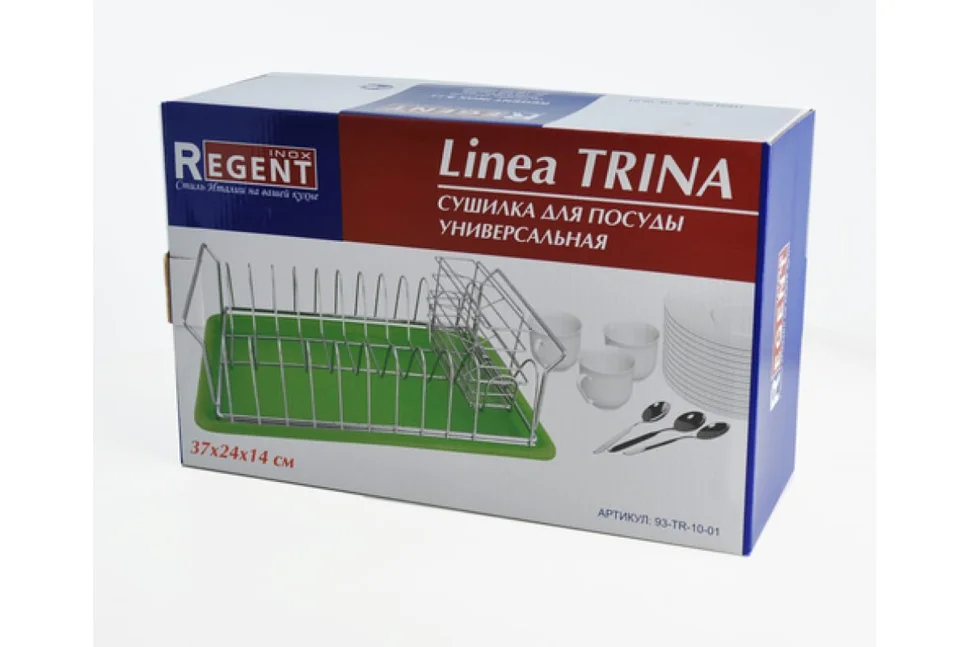 Сушилка для посуды REGENT 93-TR-10-01 универс. 37*24*14см TRINA