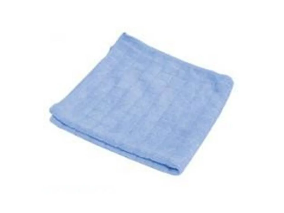 Салфетка д/уборки Рыжий кот М-03 микрофибра вафельная 30*30см голубой