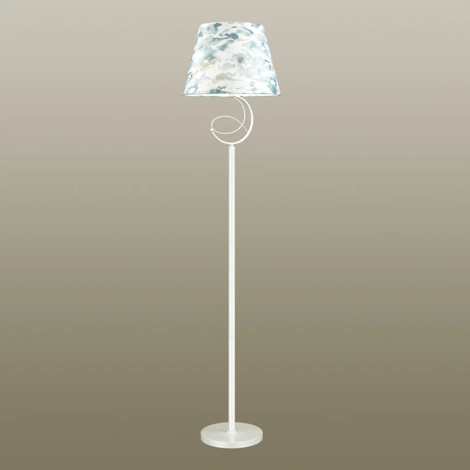 Торшер 4541/1F NEOCLASSI LN21 123 белый E27 60W 220V FLEUR