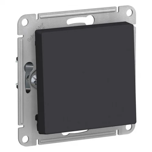 Механизм выключателя 1-кл. СП AtlasDesign 10А карбон SchE ATN001011