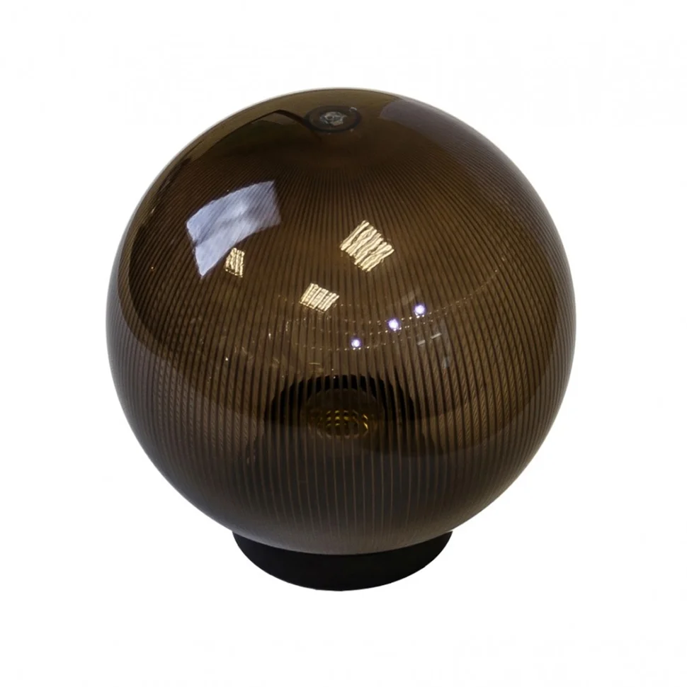 Фонарь садовый ЭРА НТУ 02-60-255 шар дымчатый призма D=250 mm