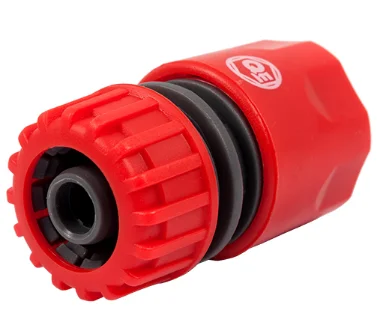 Соединитель быстроразъемный для шланга 1/2", пластик, QUATTRO ELEMENTI