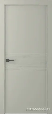 Дверь BELWOODDOORS "Твинвуд 2" глухая 90 (21-10) smart core эмаль шелк