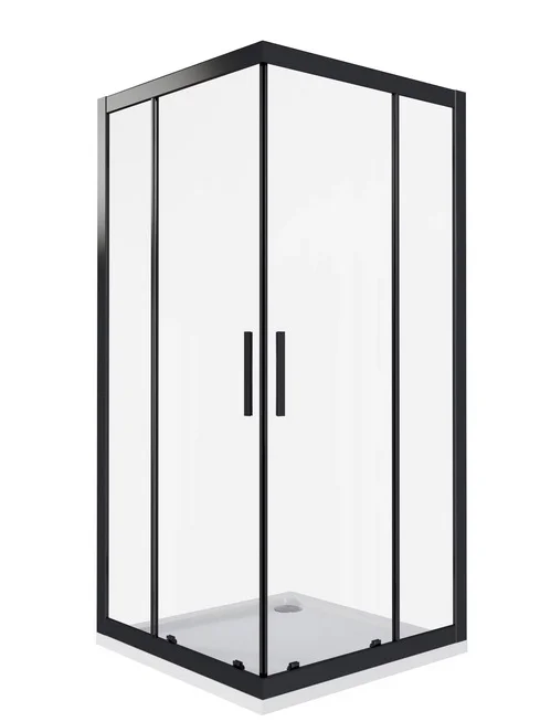 Ограждение душевое Good Door COFE CR-90-C-B 900х900х1900