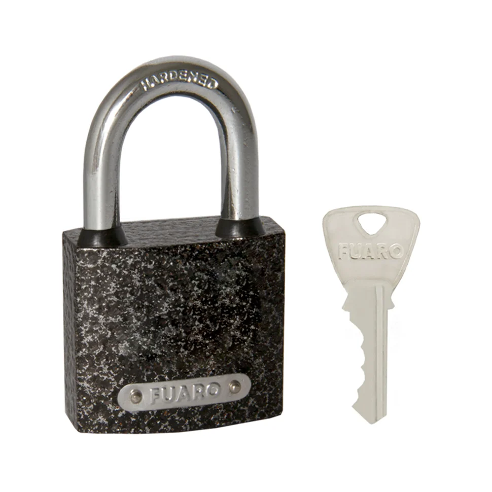 Замок навесной FUARO PL-UNI-0125 (PL-01-25) 2key англ. /блистер