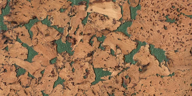 Пробковое покрытие CORKSTYLE Wall Design Monte Green 600*300*3мм