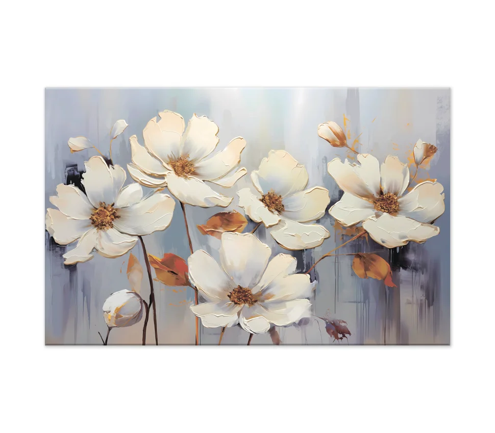 Картина интерьерная VS на холсте White Flower 70*110 арт.8271011
