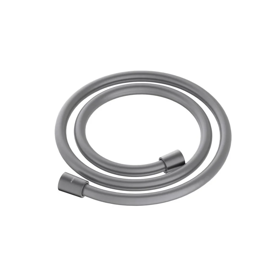 Шланг для душа AQUATEK AQ2104BGM 120 см ПВХ, оружейная сталь (шлиф. черный хром)