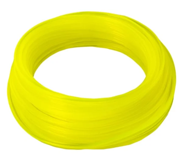 Леска в блистере 2,4мм 12 м, круг, желтый,"Classic line", DDE