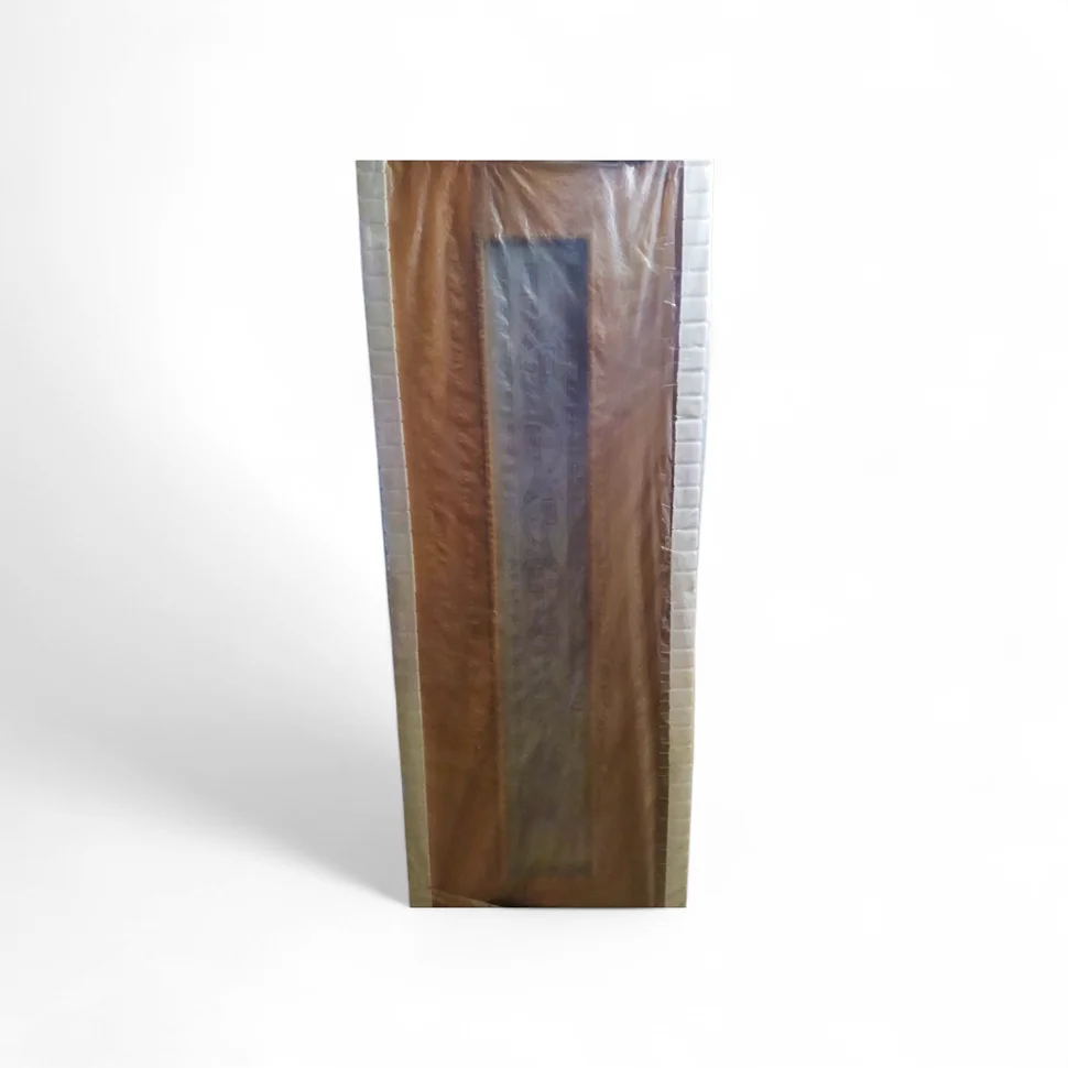 Дверь ТЕРРИ Вьюнок миланский орех стекло 70 МДФ