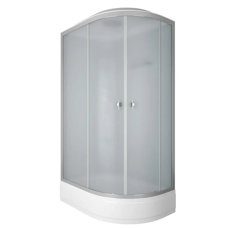 Кабина душевая NIAGARA Eco 1200х800х2150, средний поддон, стекло МАТОВОЕ, арт. E120/80/26L/MT