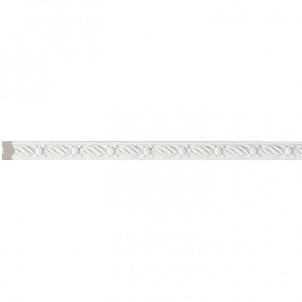 Багет интерьерный COSCA, "Скандинавия", Молдинг 10, "Белый матовый"/130 арт.107-16