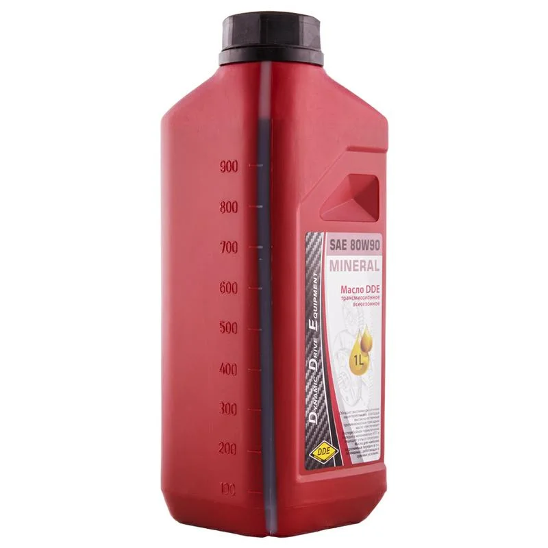 Масло трансмиссионное DDE SAE 80W-90, API GL-5 ( 1л ) минеральное