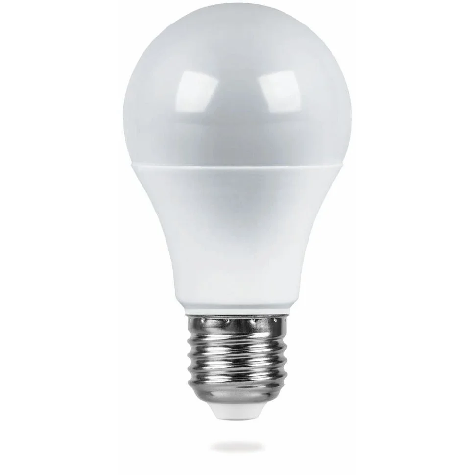 Лампа светодиодная 12W E27 230V 4000K 1100Лм (белый) Шар SAFFIT, SBA6012