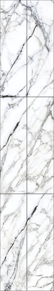 Панель ПВХ 0,25*2,7м фотопечать 9855 Smoky Marble Straight 8мм коллекция ULTRA marble