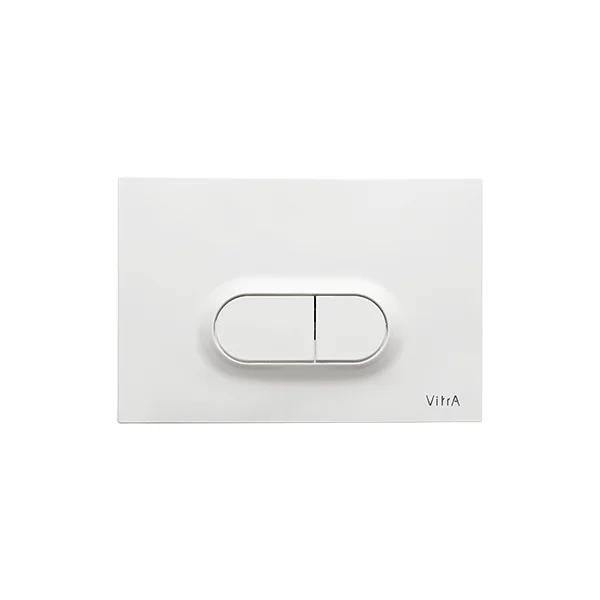 Клавиша смывная VITRA 740-0500 Loop O для инсталляции 740-XXXX, глянцевый белый