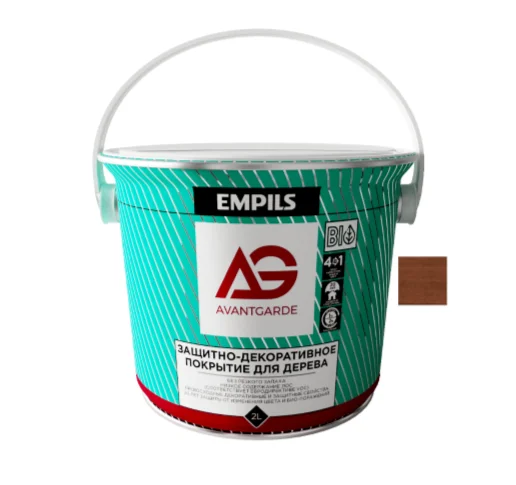 Покрытие защитно-декоративное для дерева AvantGarde красное дерево 2,1кг