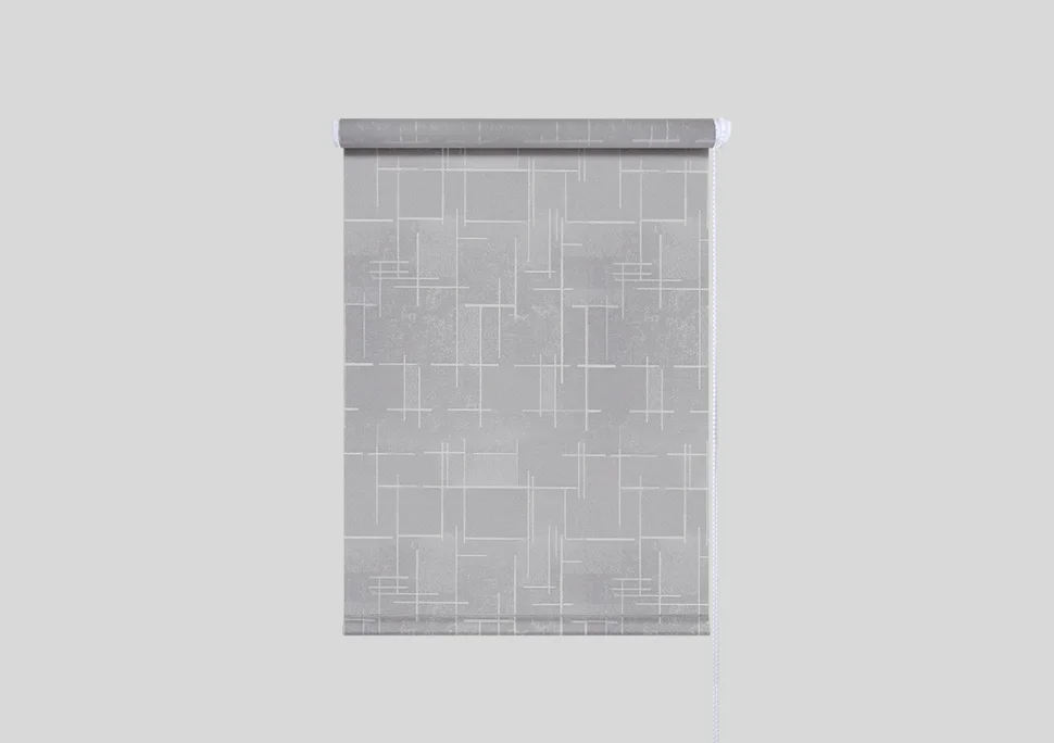 Штора рулонная "Акцент" сталь 52*175 см