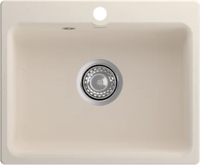 Мойка композитная GRANFEST SMART 520*430мм 1-чаша, белый