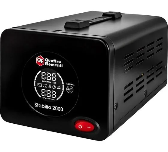 Стабилизатор напряжения QUATTRO ELEMENTI Stabilia 2000 (2000 ВА, 140-270 В)