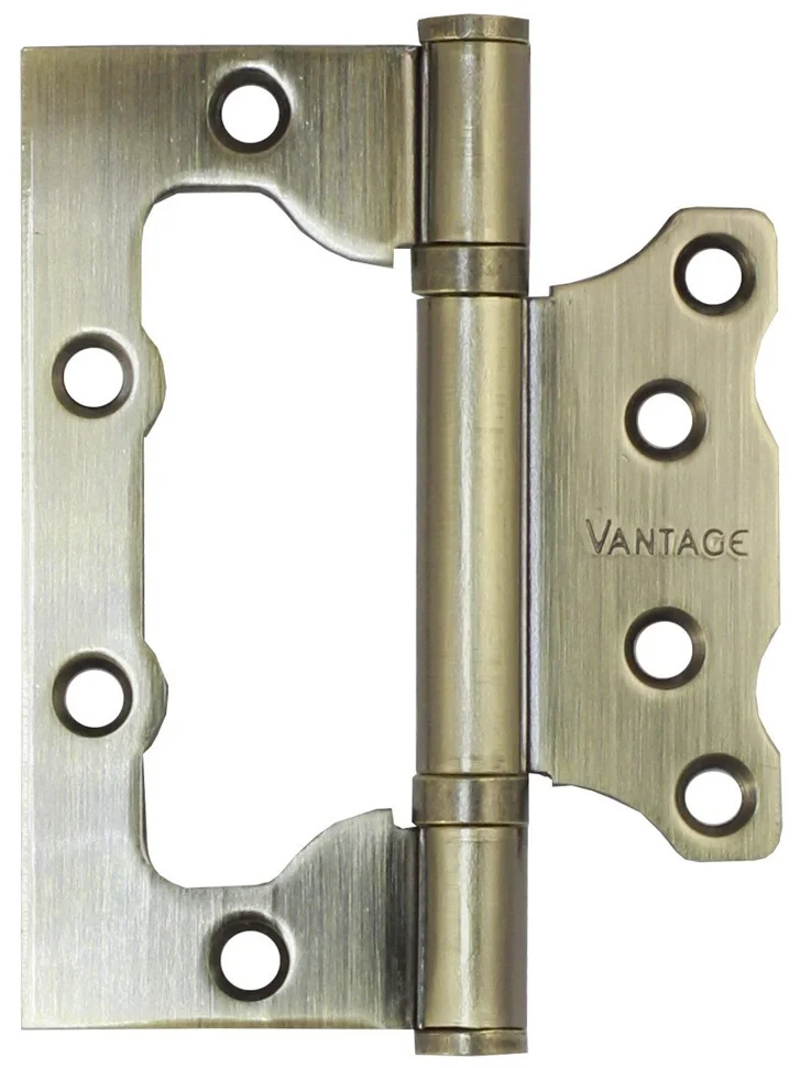 Петля накладная "БАБОЧКА" VANTAGE 2ВВ-100*75*2,5 АВ бронза (2шт.)