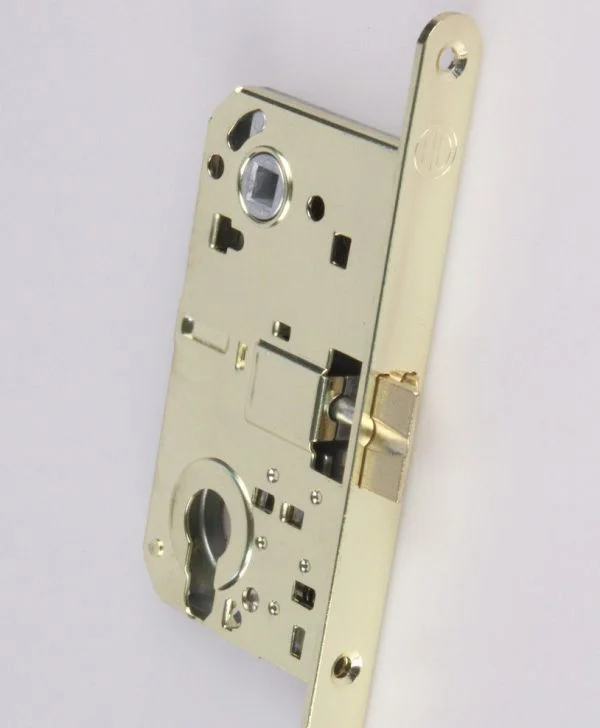 Замок дверной под цилиндр HANDLE DESIGN 8000С SG матовое золото