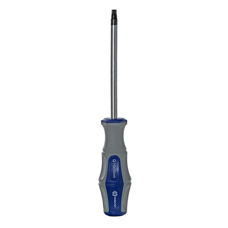 Отвертка Torx Tamper-40 х 125 мм, КОБАЛЬТ, Ultra Grip, CR-V, двухкомпонентная рукоятка, подвес