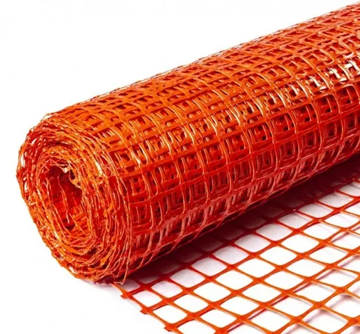 Сетка для ограждений А 40, ячейка 40х40 мм, 2х25 м, оранж
