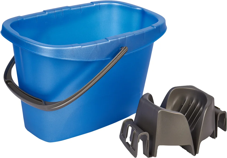 Ведро МОП Step с отжимом 13л индиго*