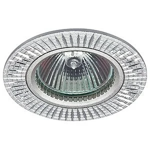 Светильник точечный ЭРА KL32 AL/SL/1 алюминиевый MR16,12V/220V, 50W серебро
