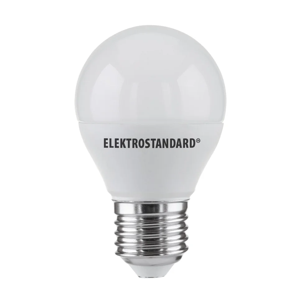 Лампа светодиодная 7W E27 220V 4200K 595Лм (белый) Шарик матовый (G45) Elektrostandard, BLE2731 Mini Classic LED