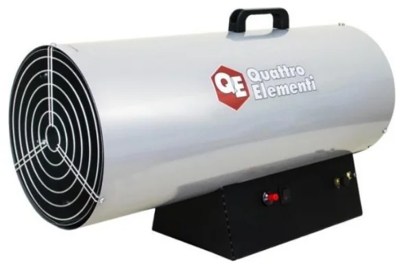 Пушка газовая QUATTRO ELEMENTI QE-55G (25 - 55кВт, 1100 м.куб/ч, 4,2 л/ч, 11,7кг)