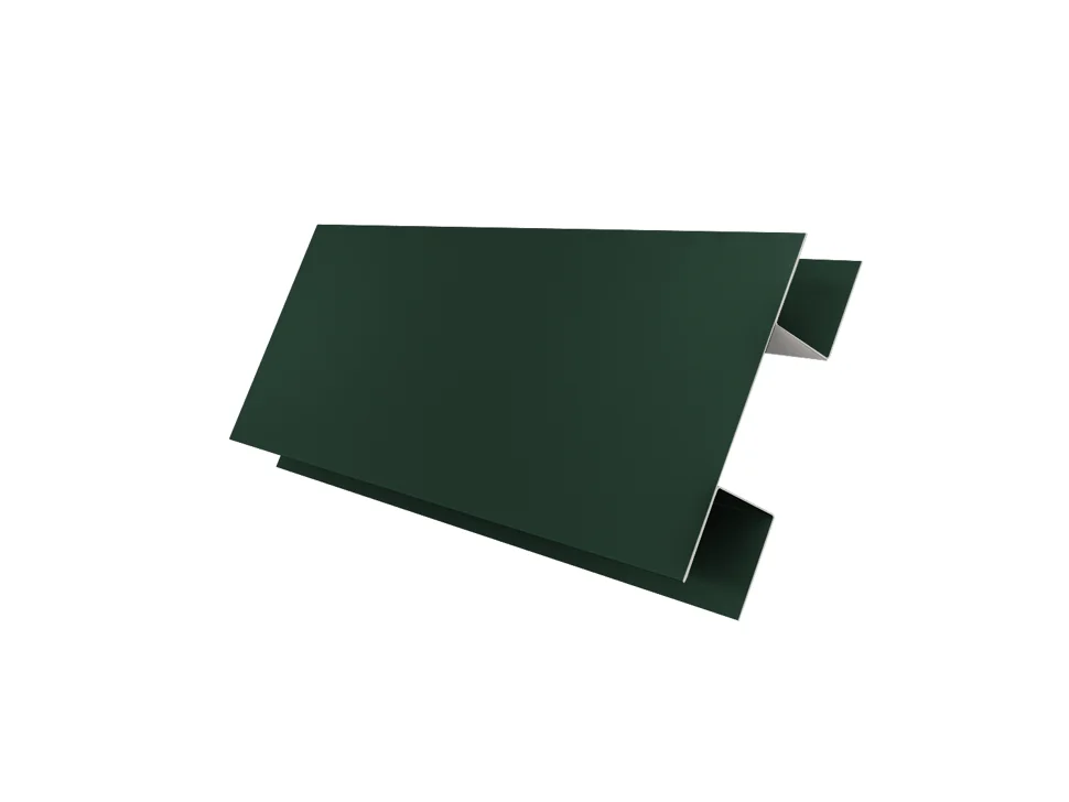 Планка Н-образная PE RAL ** для М/сайдинга Блок-Хаус NEW 0.45мм, 3м.п.