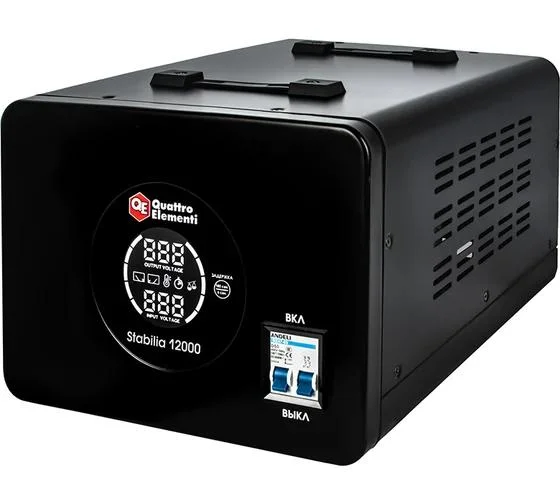 Стабилизатор напряжения QUATTRO ELEMENTI Stabilia 12000 (12000 ВА, 140-270 В)