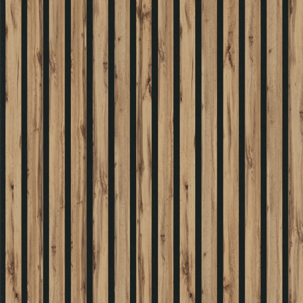 Панель стеновая акустическая STELLA Trend Light Пекан 2780х600х21