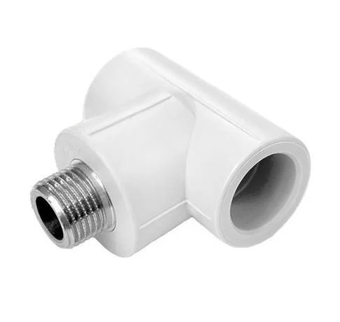 Тройник комбинированный PPR 25x1/2" с наружней резьбой Россия