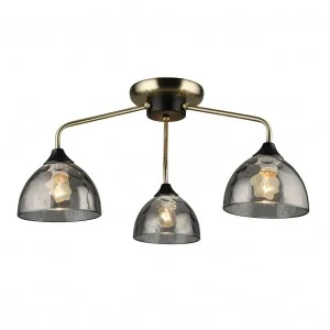 Люстра 12254/3AB+BK GR