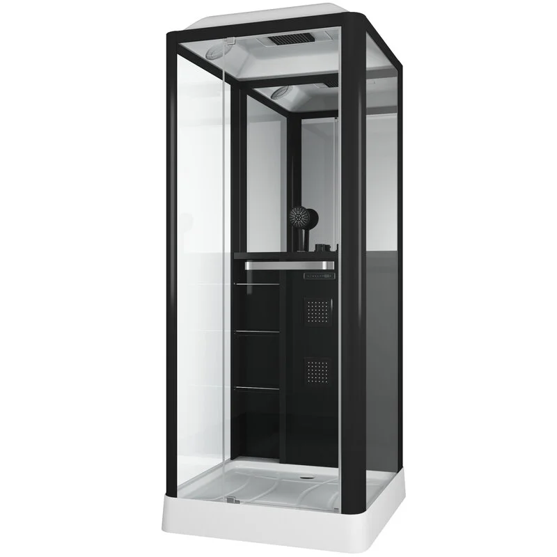 Кабина душевая GROSSMAN Alba GR221(L) (90x90x225) дверь распашная,3 места