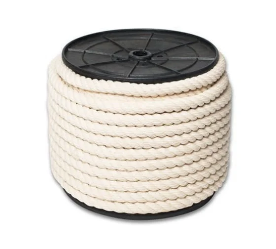 Канат ХБ d=16 мм 80м, белый,ЭБИС Россия инструмент