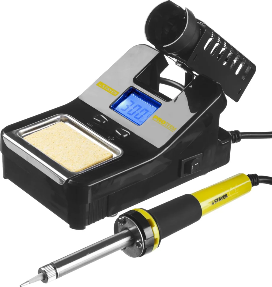 Станция паяльная цифровая STAYER SP-50 48Вт 160-520&#176;C