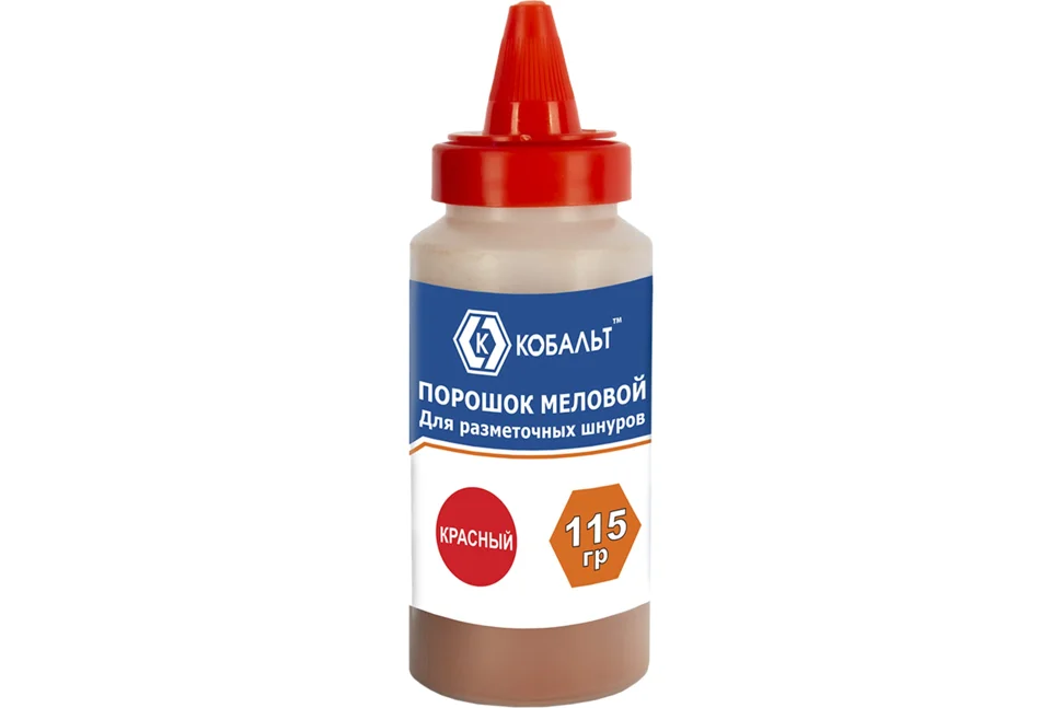 Краска КОБАЛЬТ для разметочной нити, красная, 115г