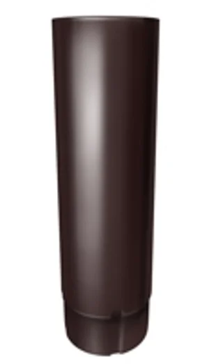 Труба круглая Optima, 90мм, 3м RAL 8017
