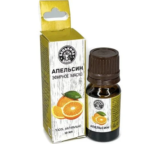 Масло эфирное "Апельсин" ТМ "Бацькина баня"