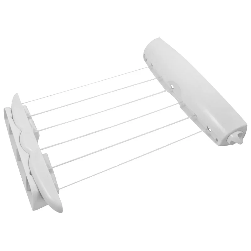 Сушилка для белья настенная, выдвижная "Рыжий кот" CD-2021, пластик