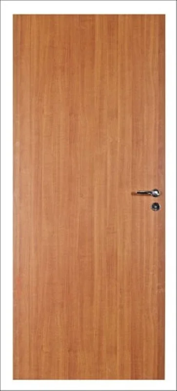 Дверь ТЕРРИ Финка НОРМА итальянский орех глухая 60 (коробка Г-образная 2,5шт, замок, петли ввертные ПВУ5,3-М8)